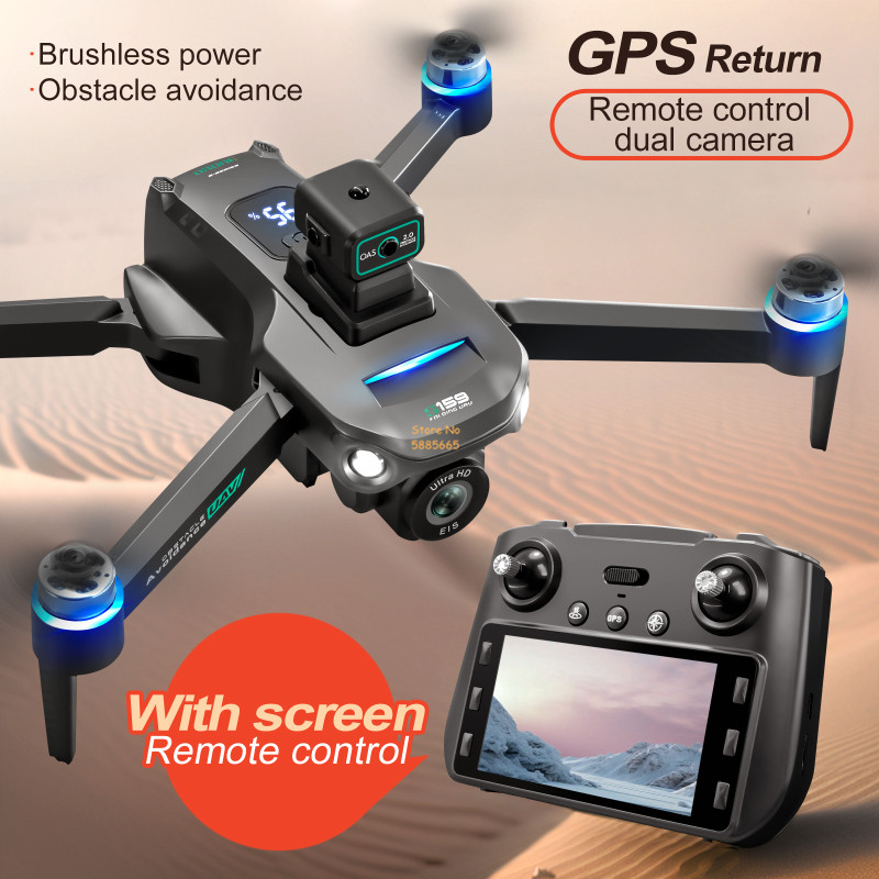 Drone Power Bank - 8K 듀얼 카메라 5G WIFI FPV