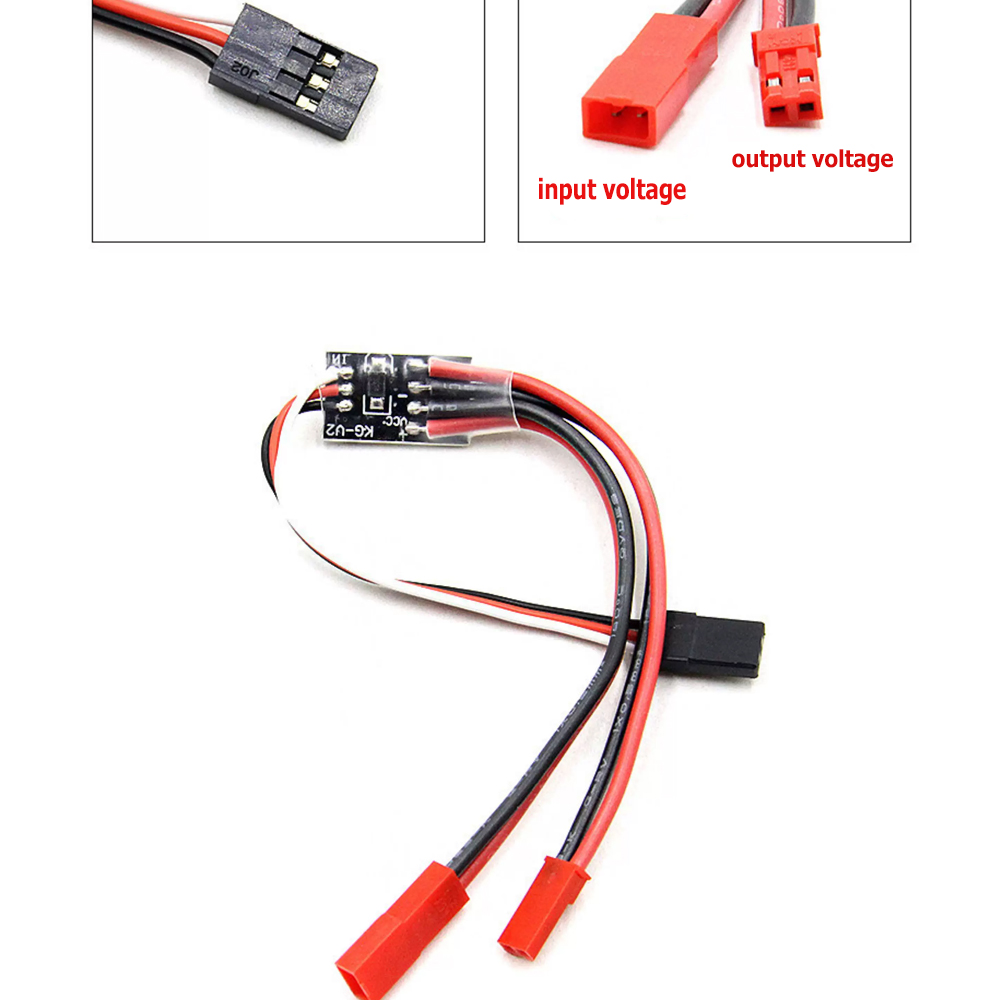 Drone Battery Adapter - 2-20A 고전류 원격 제어 전자 스위치