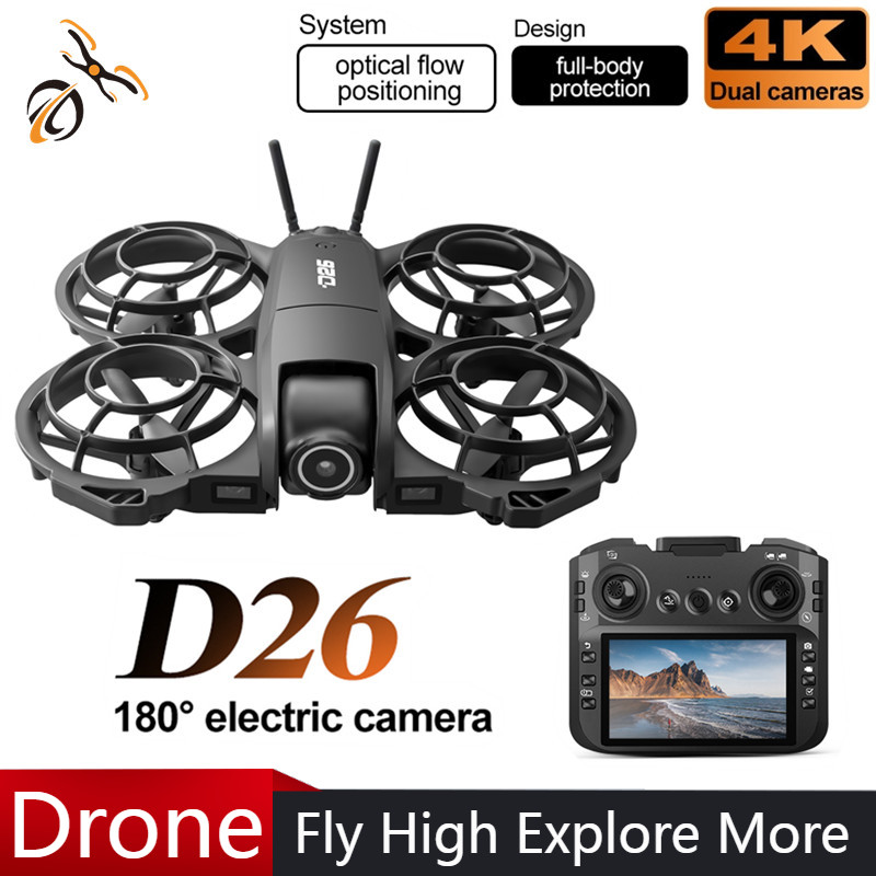 D26 드론 4K 항공 HD 180 °   카메라 드론 - Drone Power Bank 리뷰 및 가격
