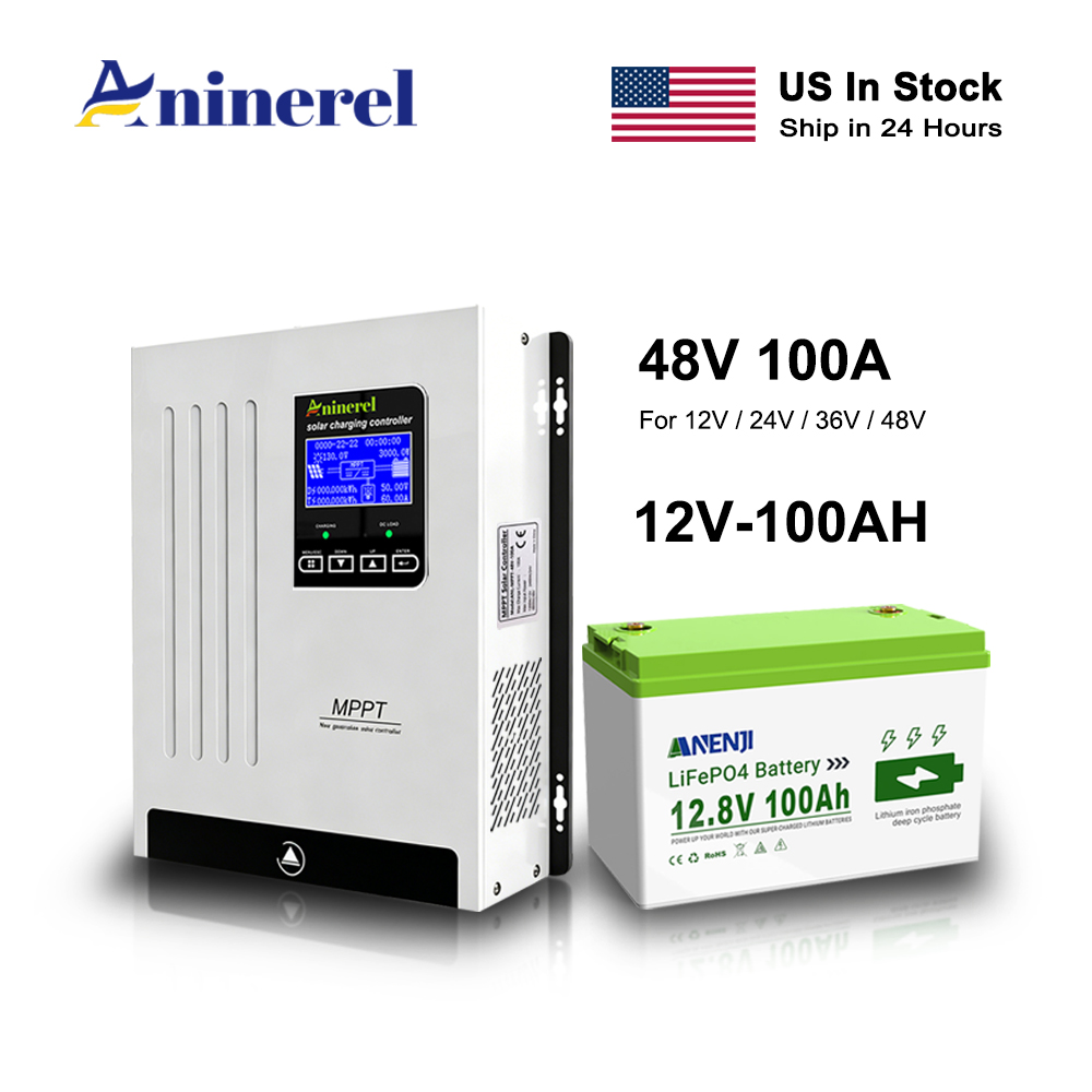 Aninerel 100A 태양광 충전 컨트롤러 및 12 - Drone Solar Charger 리뷰 및 가격